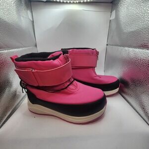 New Wonder Nation Snow Boots Baby Girls Size 10 Pink Shoe